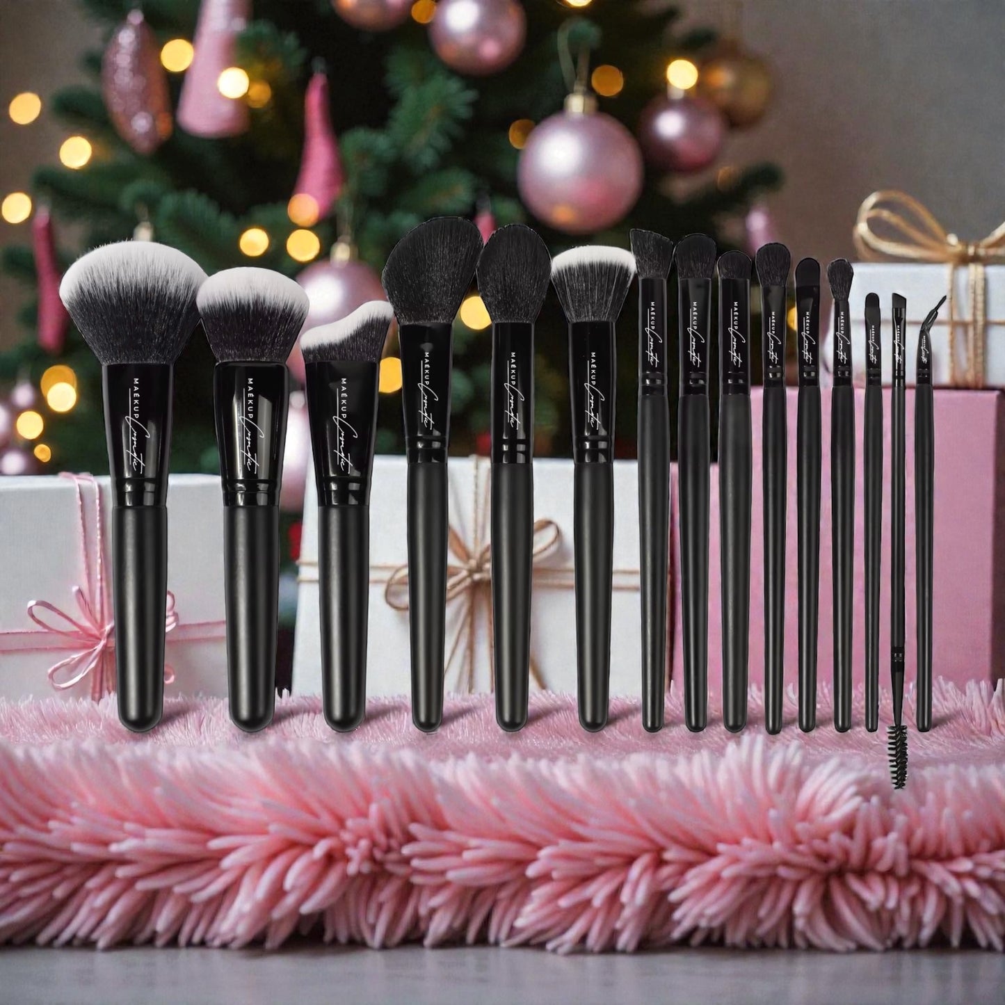 Ensemble de 15 pinceaux